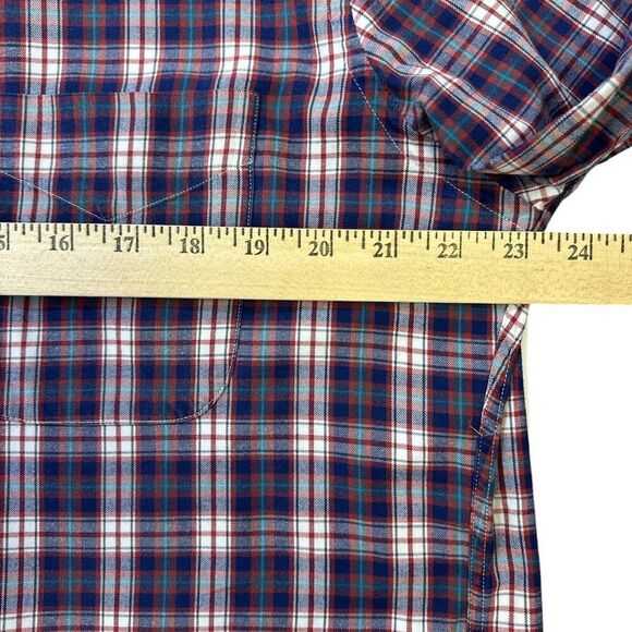 Gitman Bros _Plaid Cotton Shirt Button Down Men's sz L Multicolor - Picture 10 of 14